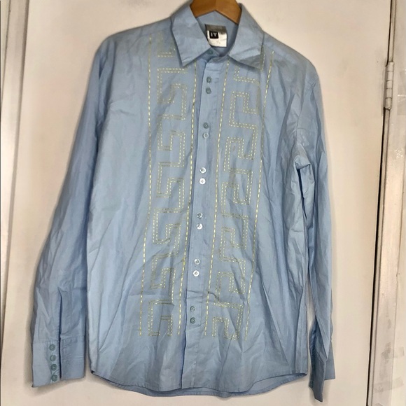 Versace • Men’s GREEK KEY PATTERN Embroidered
